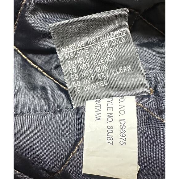 Destinations Workwear Montana Mens Heavy Work Jacket Duck Brown Insulated XL - Picture 15 of 16